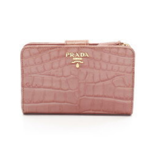 Prada St Cocco Leather Wallet Brown - Picture 1 of 8